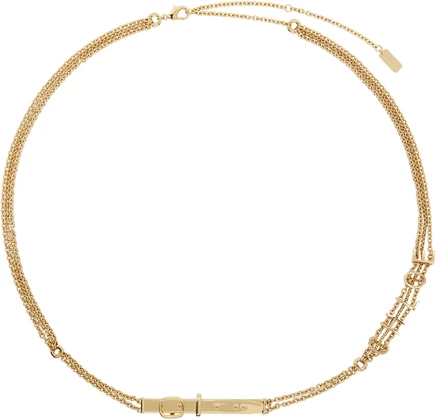 Женский ремень Chloé Mini Jewelry, винтажное золото