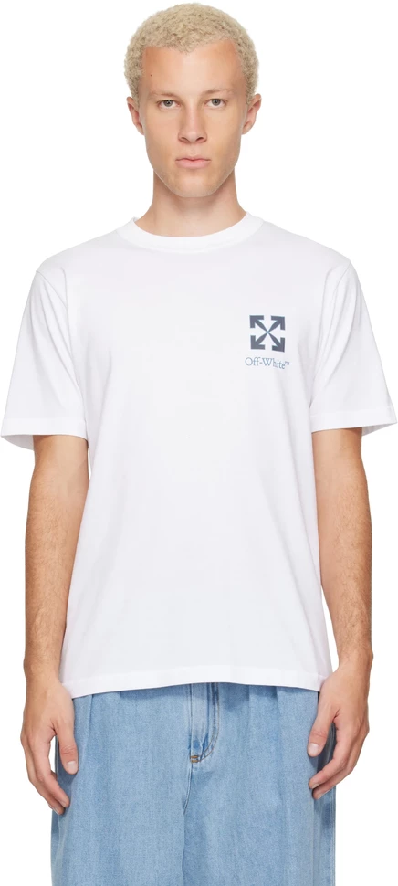 Мужская футболка Off-White Small Arrow, белая