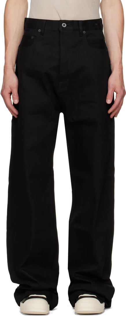 Мужские джинсы Rick Owens DRKSHDW Tower Strobe, черные