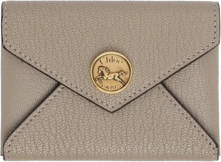 Женский картхолдер Chloé Envelope, серый