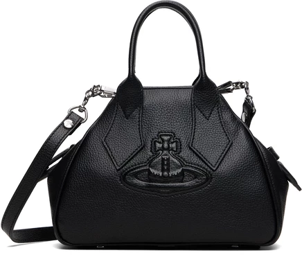Маленькая сумка Vivienne Westwood Black Yasmine черного цвета