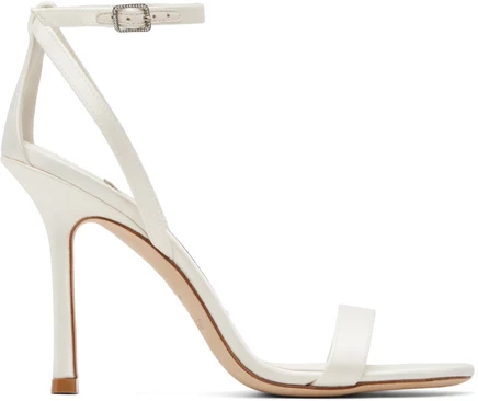 Женские босоножки Jimmy Choo Moza 100, айвори