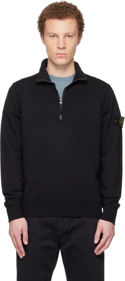 Мужская толстовка Stone Island 6100070, черная