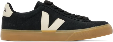 Мужские кроссовки Veja Campo Bold замшевые, черные