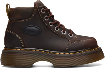 Женские ботинки Dr. Martens Buzz 6 Eye, коричневые
