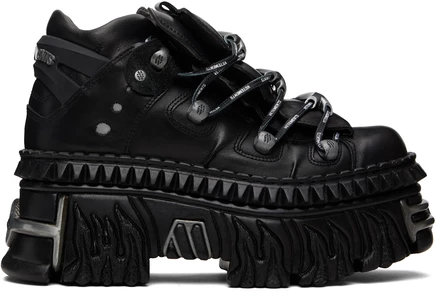 Женские кроссовки VETEMENTS New Rock Fire, черные