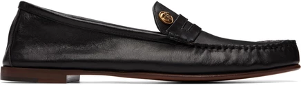 Мужские лоферы Versace Guanto, черные