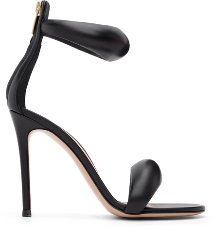 Женские босоножки Gianvito Rossi Bijoux, черные из наппы