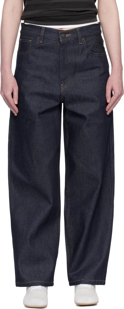 Женские джинсы Carhartt WIP Navy Brandon, синие