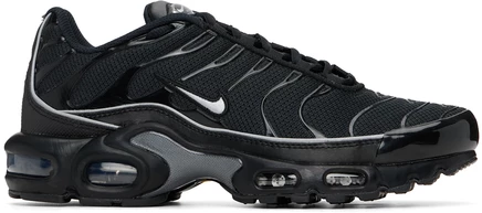 Nike Black Air Max Plus OG Sneakers black/metallic silver/black reflective