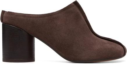 Женские мюли MM6 Maison Margiela Anatomic, оливковые