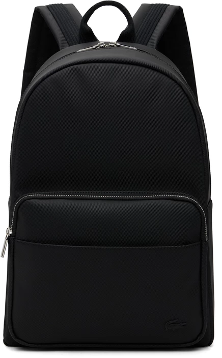Мужской рюкзак Lacoste Black Classic, черный