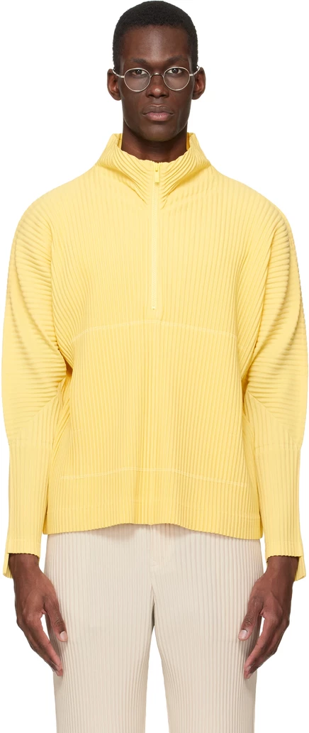 Мужской свитер Homme Plissé Monthly Colors, желтый
