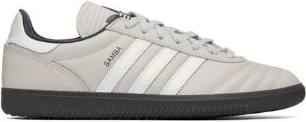 Мужские кроссовки Adidas Originals Samba JP, серо-черные