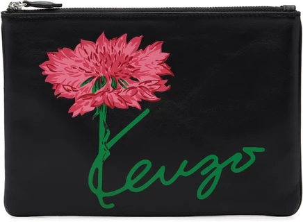 Мужская сумка-клатч Kenzo Tulip, черная