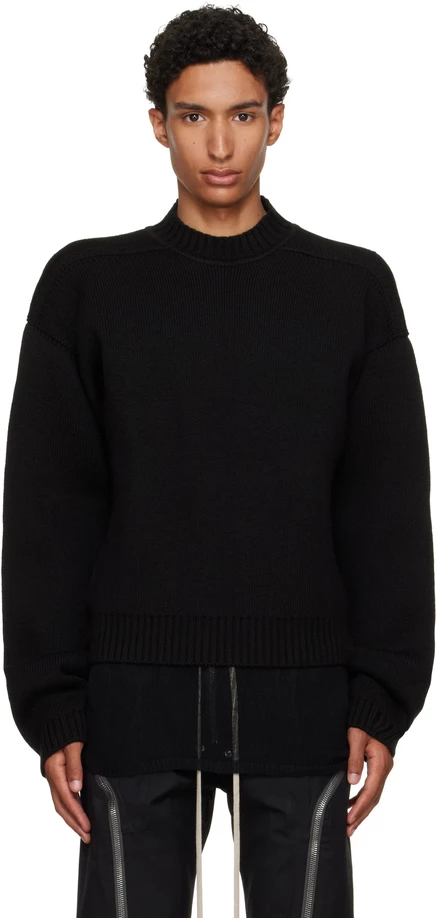 Мужской свитер Rick Owens Tower Tommy, чёрный