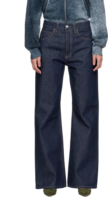 Женские джинсы Acne Studios 2021F, индиго