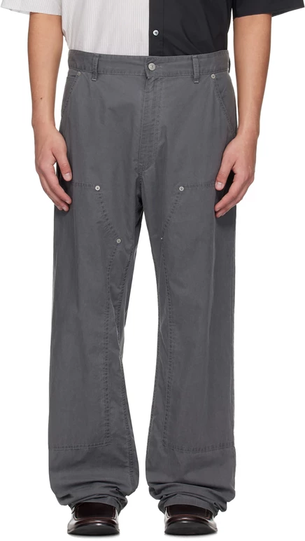 Мужские джинсы MM6 Maison Margiela 5 карманов, антрацитовые