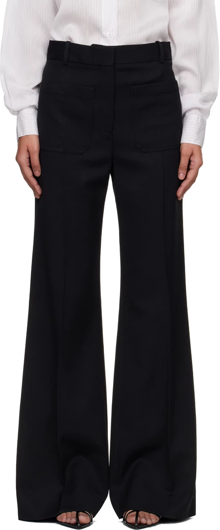 Женские брюки Victoria Beckham Alina, черные