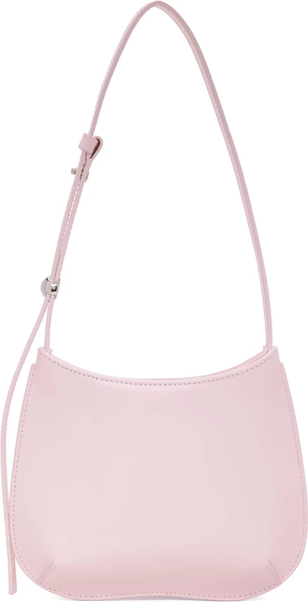 Сумка JACQUEMUS Pink 'Le Petit Bisou' светло-розового цвета