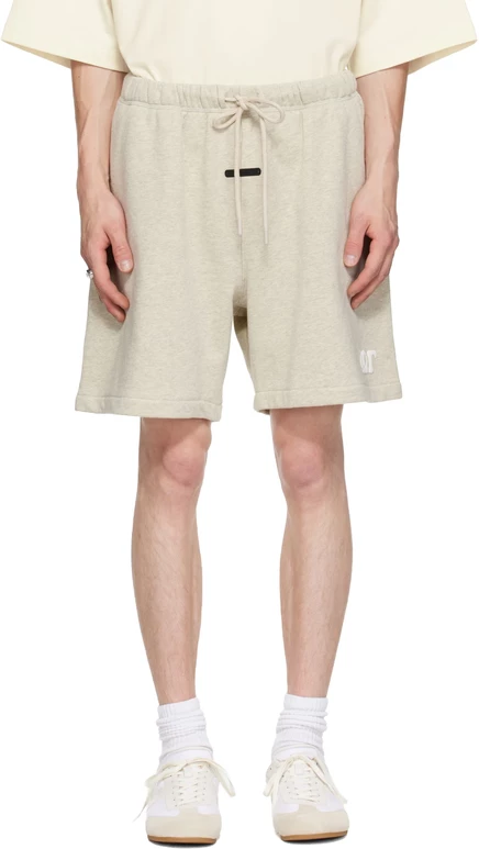 Мужские шорты Fear of God Essentials Classic, серые