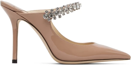 Женские туфли Jimmy Choo Bing 100, нежно-розовые
