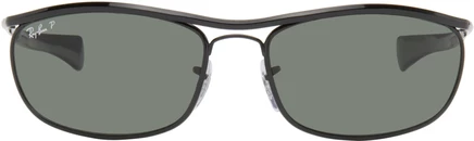 Мужские очки Ray-Ban Olympian I Deluxe, черные/зеленые