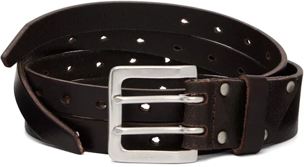 Мужской ремень Our Legacy Split Belt, масляно-коричневый