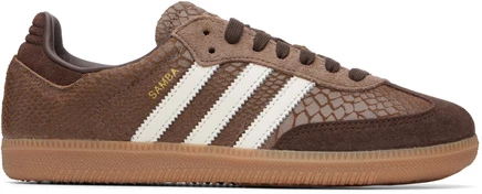 Кроссовки adidas Originals Samba OG, коричневые