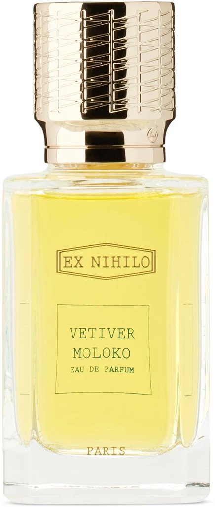 Мужской парфюм Ex Nihilo Vetiver Moloko, 50 мл, желтый