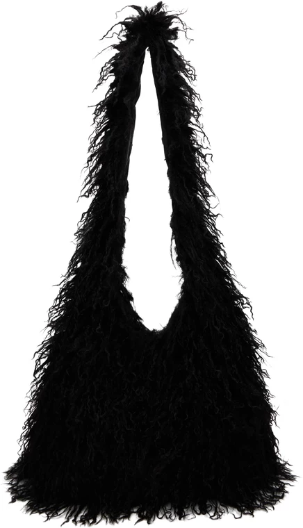 Женская сумка Anna Sui из экомеха, черная
