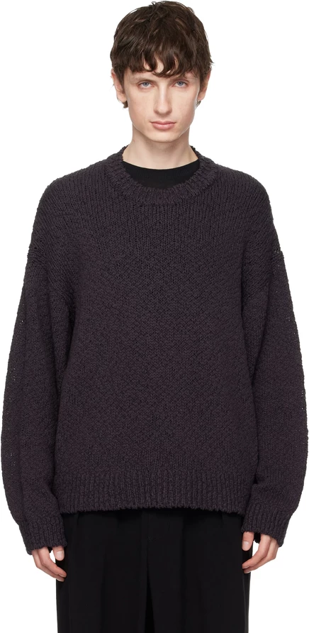 Мужской свитер Homme Pliss Issey Miyake, коричневый