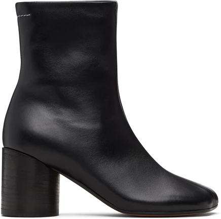 Женские ботильоны MM6 Maison Margiela Anatomic, черные