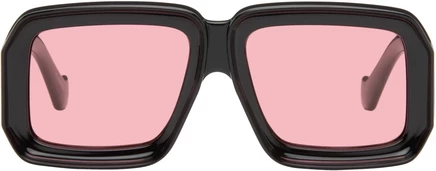 Мужские солнцезащитные очки Loewe Dive in Mask, черные