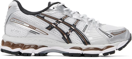 Кроссовки ASICS White Gel-Kayano 12.1 белые/графитово-серые