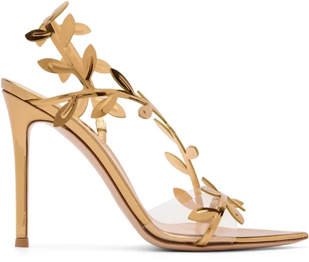 Женские босоножки Gianvito Rossi Flavia, золотые