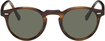 Мужские очки Oliver Peoples Gregory Peck, коричневые