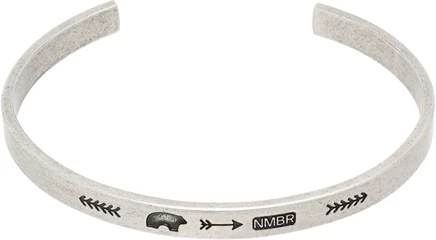 Мужской браслет-манжета Numbering #5950, винтажный
