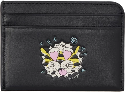 Мужской картхолдер Kenzo Paris «Дикий тигр», черный