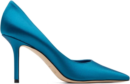 Женские туфли Jimmy Choo Love 85, голубые