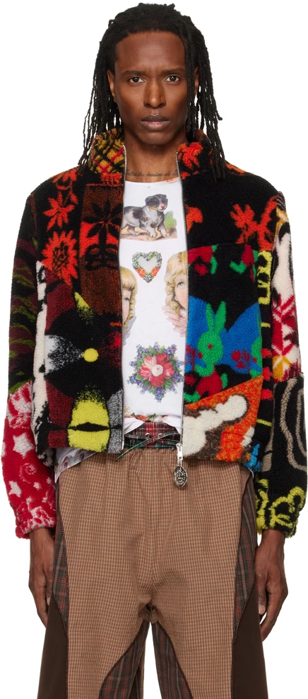 Мужская куртка Chopova Lowena Patchwork, разноцветная