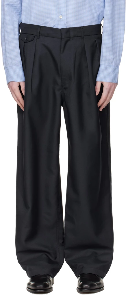 Мужские брюки Nanamica Polyester Twill Club, темно-синие