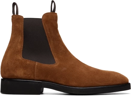 Мужские замшевые челси Tom Ford Owen, цвета виски