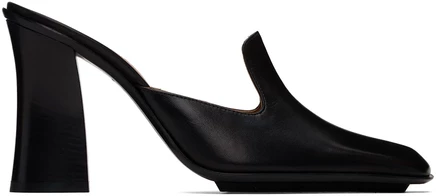 Женские мюли Bottega Veneta Step San Marco, черные