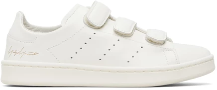 Мужские кроссовки Y-3 Stan Smith на липучке, белые