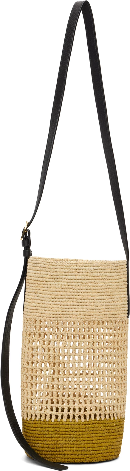 Женская сумка Khaite Small Billie Bucket, бежевая и хаки