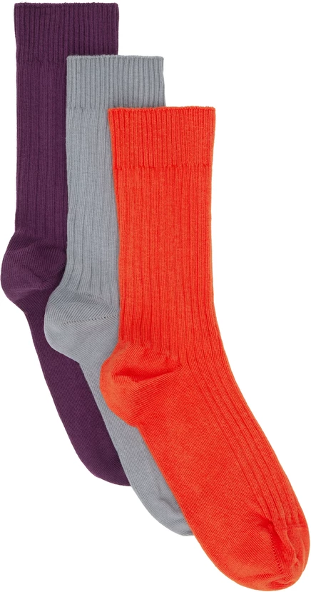 Женские носки Baserange Rib, 3 пары, разноцветные