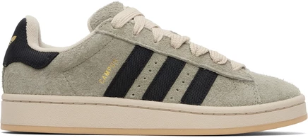 adidas Originals Gray Campus 00s Sneakers silver pebble/core black/stone khaki