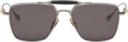 Мужские очки Cutler and Gross Capri, графитово-черные