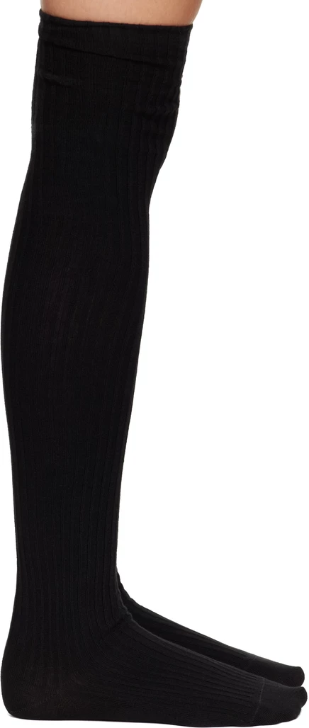 Женские гольфы Baserange Overknee, чёрные